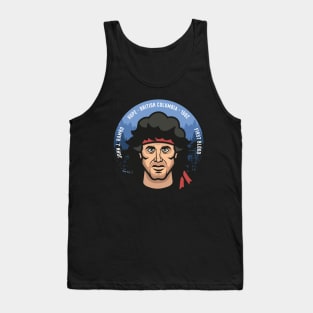 First blood badge - John J. Rambo Tank Top